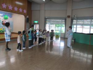 日本舞踊初日挨拶