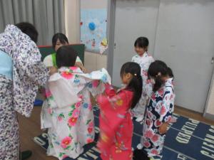 浴衣合わせ
