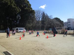 ２月１８日　サッカー教室２