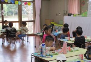 給食の様子