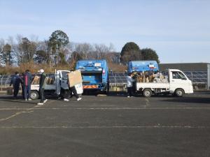 第２回廃品回収、大変お世話になりました。