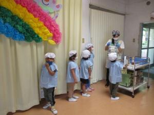 給食当番スタート！ | つくば市立吾妻幼稚園公式ホームページ