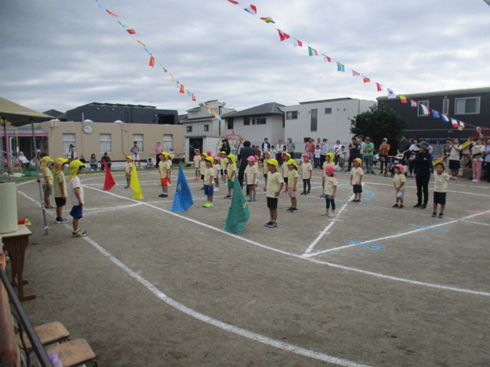 運動会開会式01