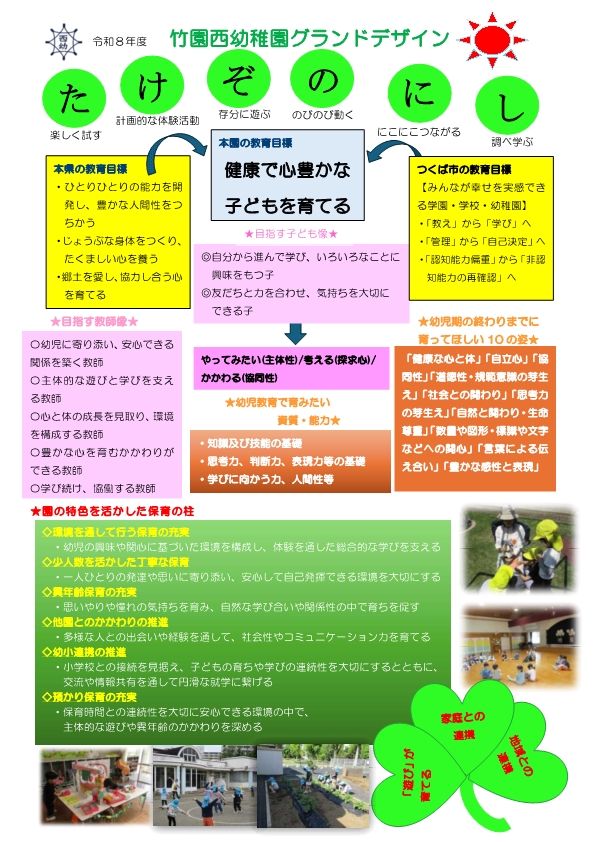 R８年度 竹園西幼稚園グランドデザイン