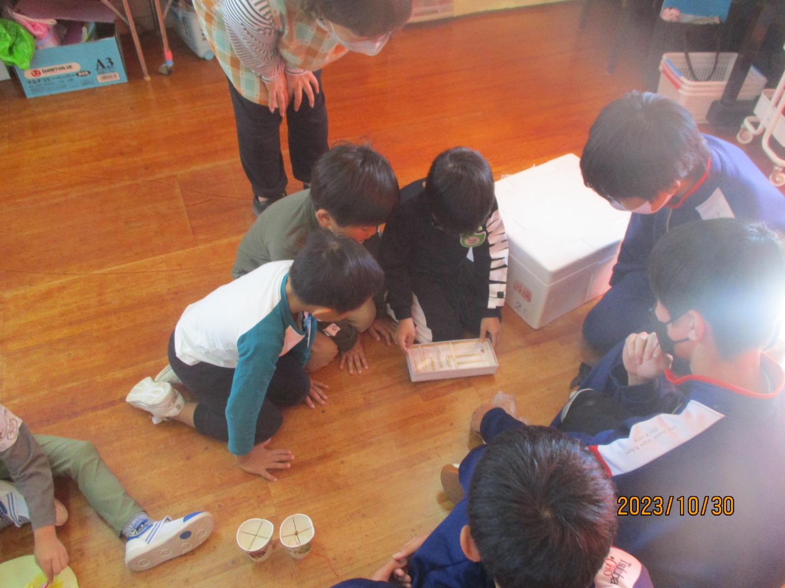 4.中学生との交流