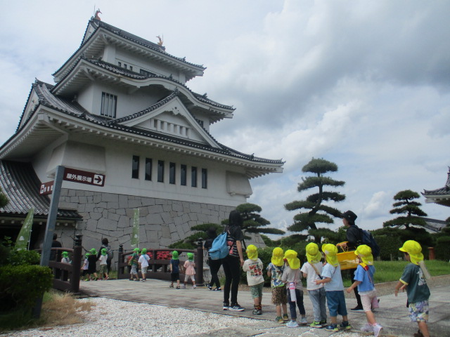 遠足お城