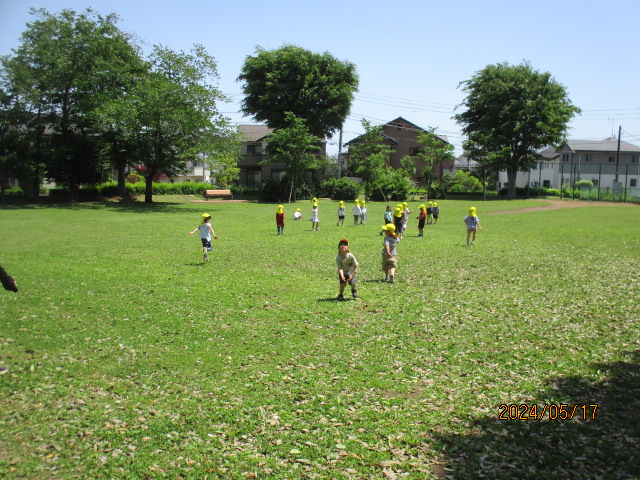 公園　散歩　サンパーク
