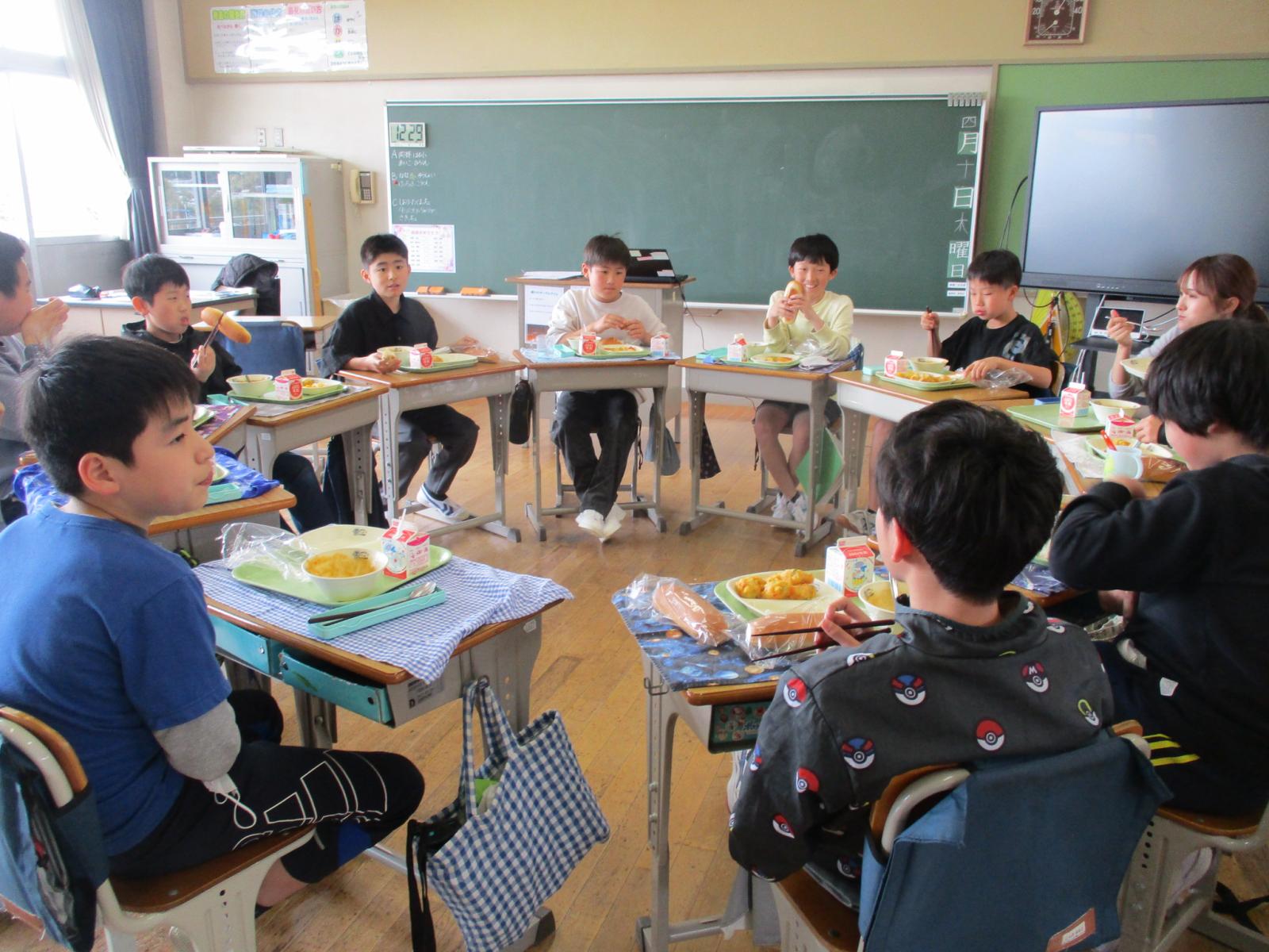 6年生給食