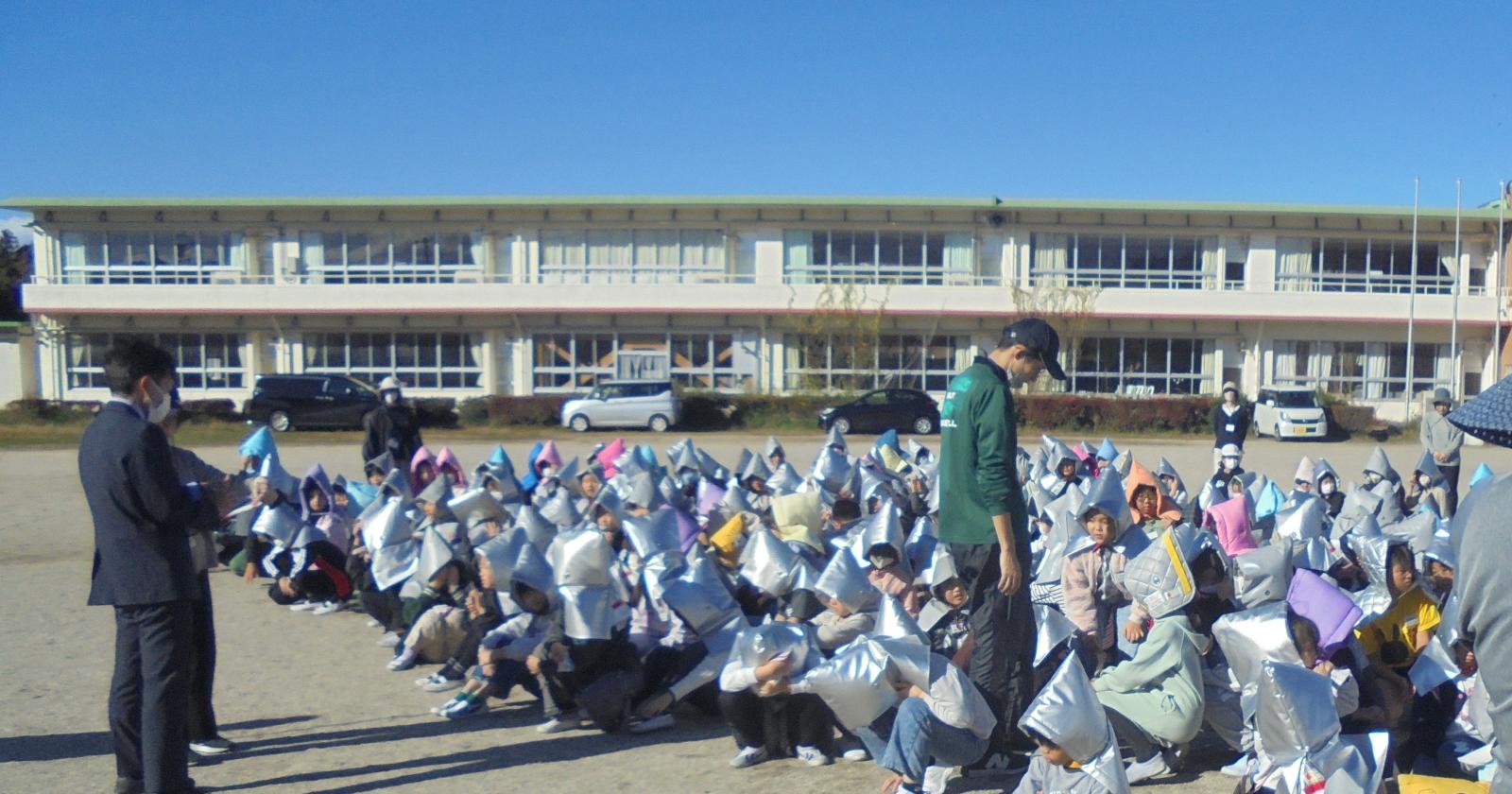 避難訓練と学校の雰囲気