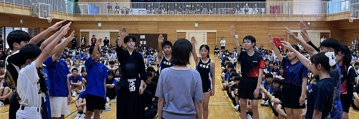 新人戦壮行会②