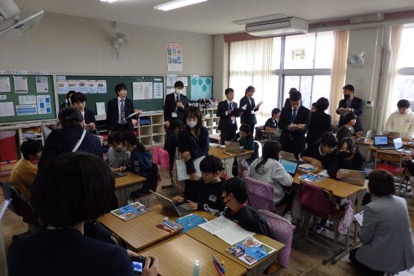 学び推進訪問がありました