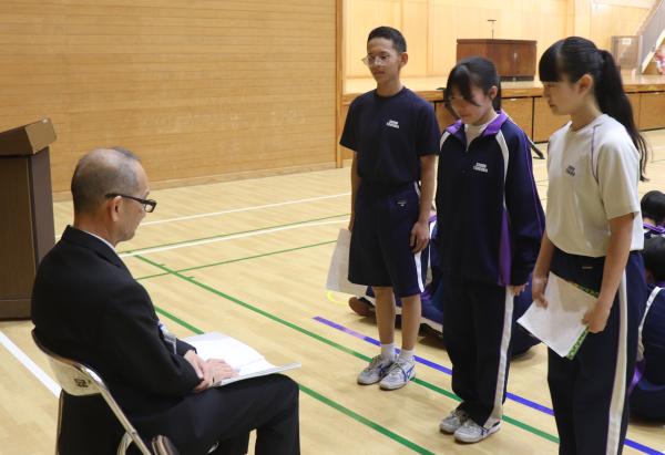 結団式8