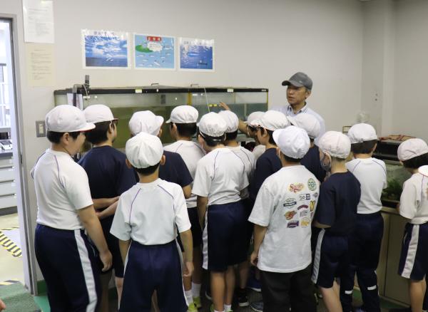 浄水場見学③