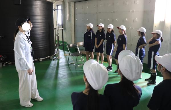 浄水場見学④