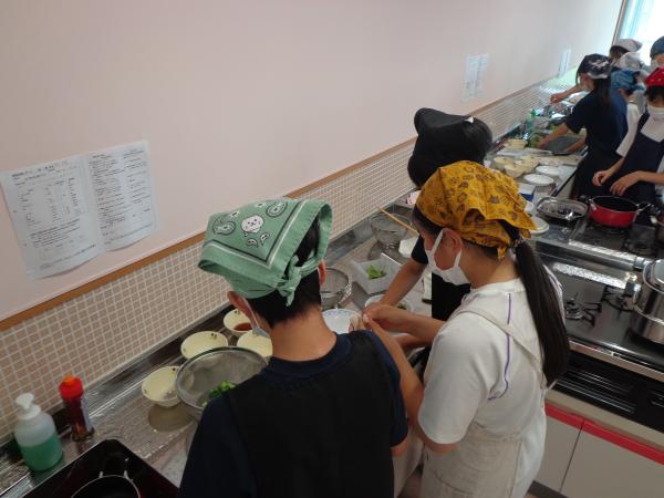 7年生調理実習①