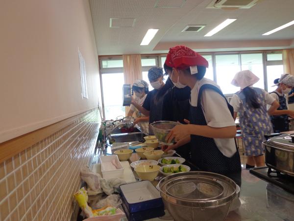 7年生調理実習③