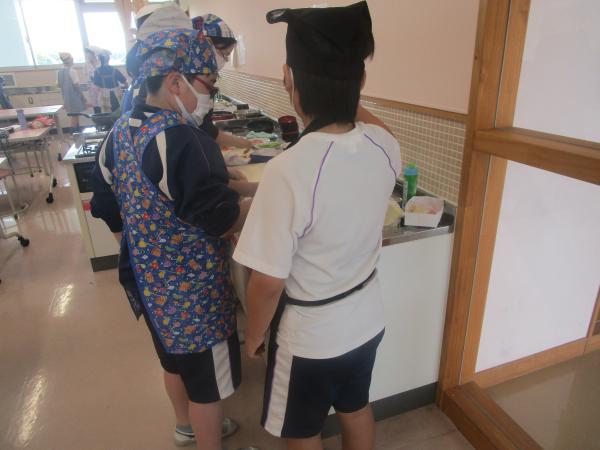 3組調理実習