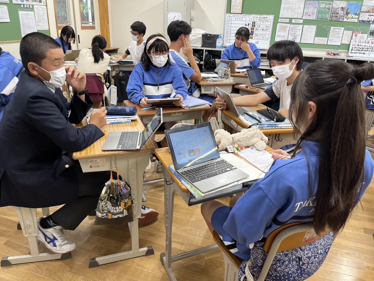 6月19日(水)9年生 社会