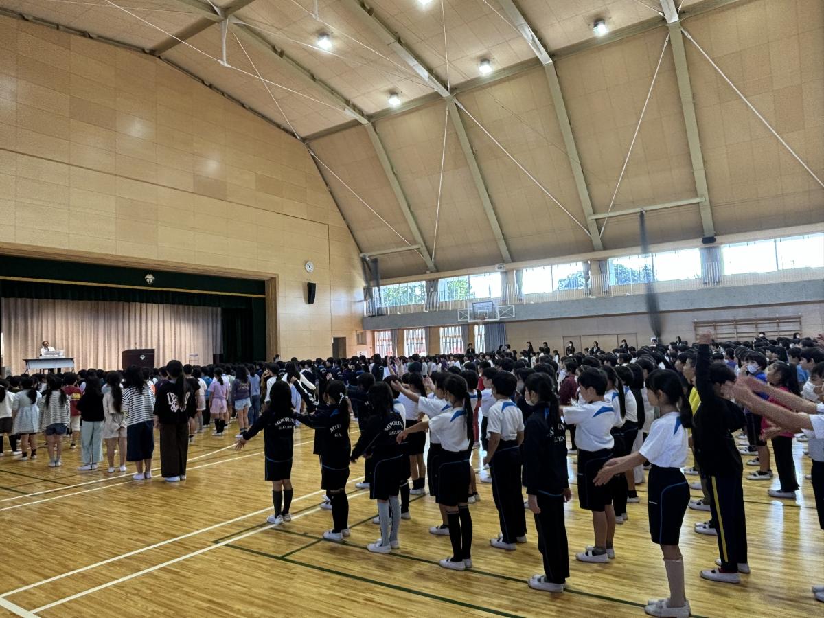 1学期終業式♪