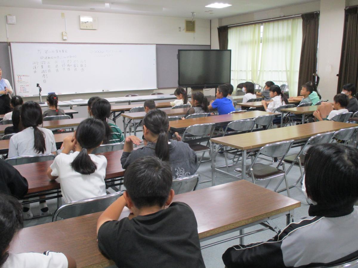 9月5日 運動会の係について知りました!