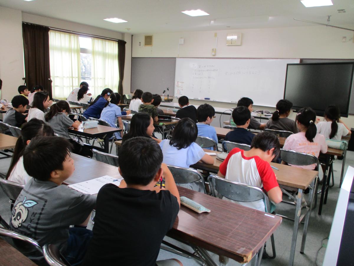 縦割り班遊びを考えました