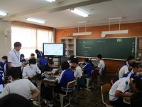 9年生 数学の授業 9月12日