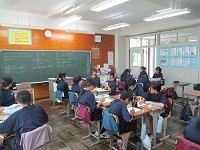 7年生 数学の授業(9月16日)