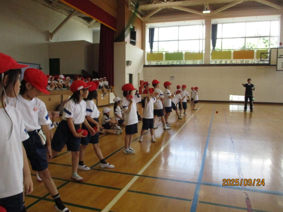 桜並木学園スポーツ交流会1・2年生実施しました