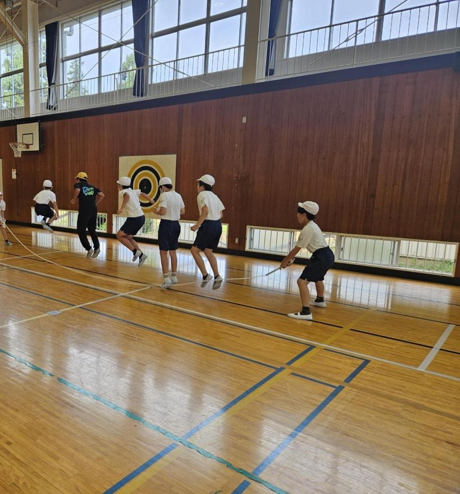 9月25日 体育~学園対抗大縄跳び~