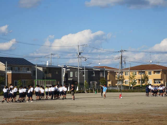 9月30日(火) スポーツフェスティバルの練習