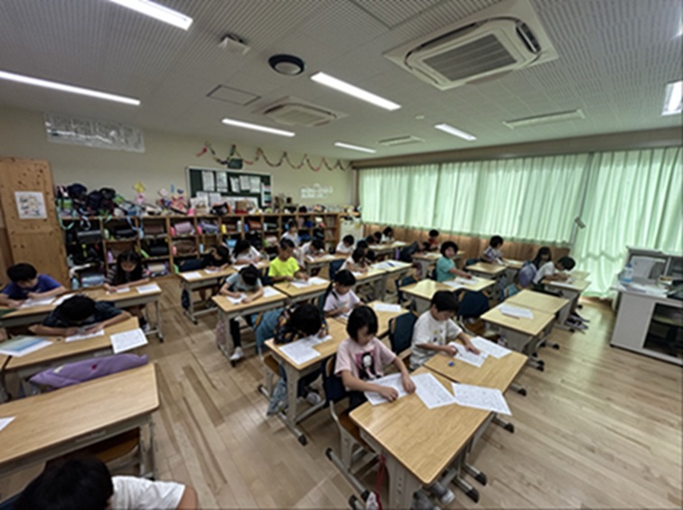 2年生 書写「視写」