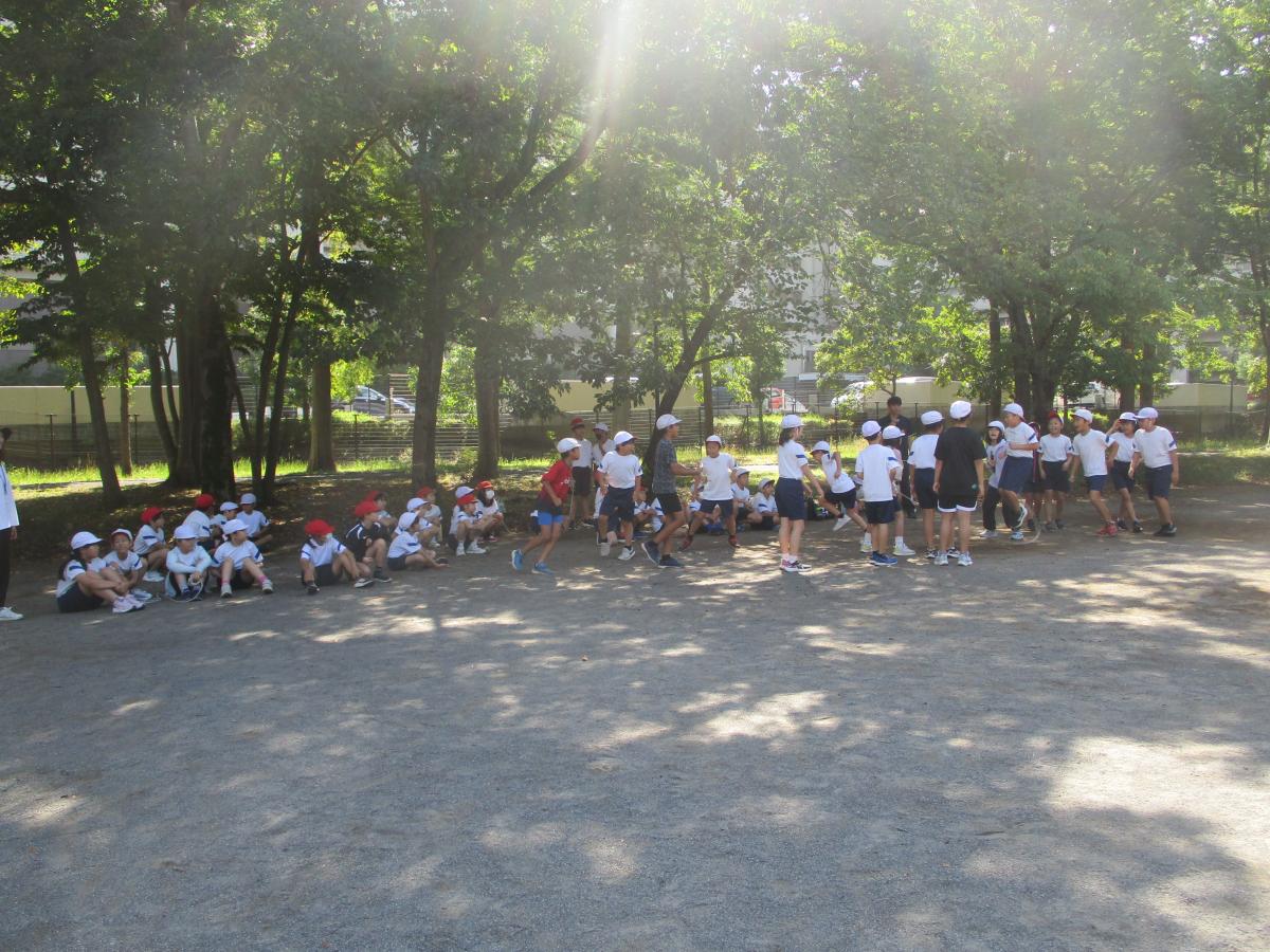 【4年生】スポーツ交流会のようす