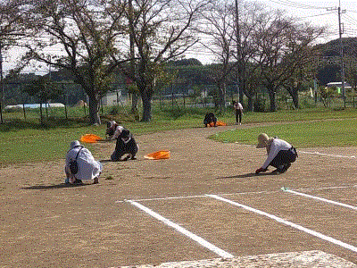 走路もきれいになりました