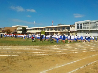 運動会の全体練習が行われました!