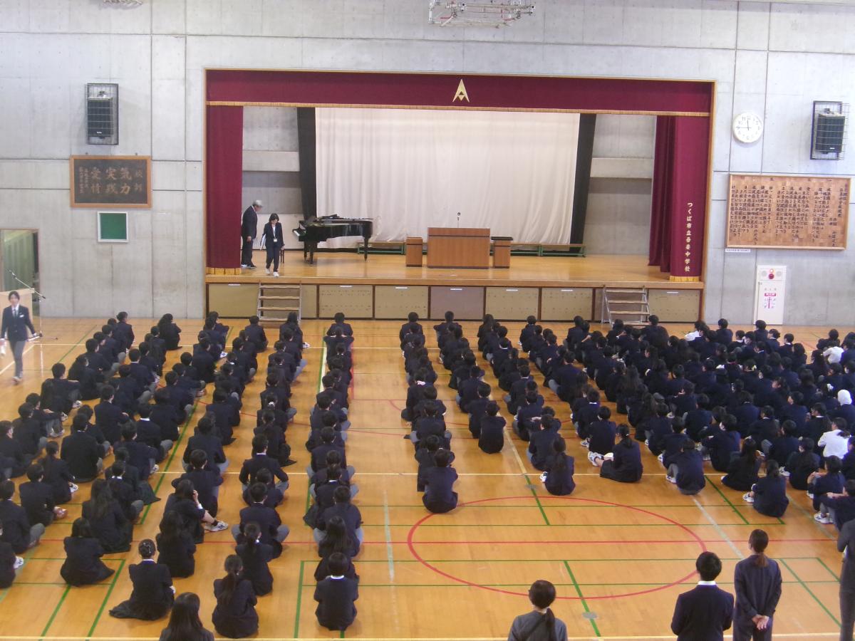 1学期終業式を行いました