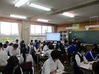 9年生 ローテーション道徳 10月22日