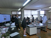 お客さんが来ました