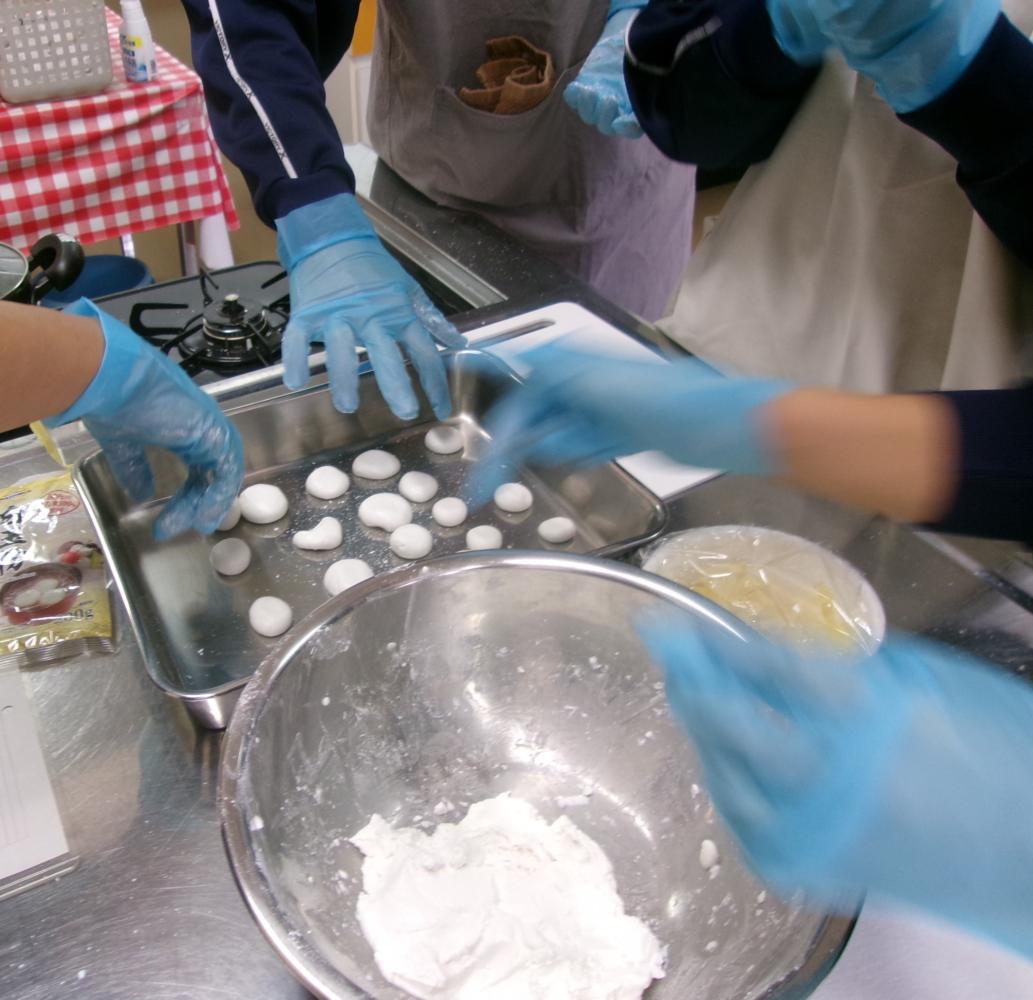 調理実習が行われました