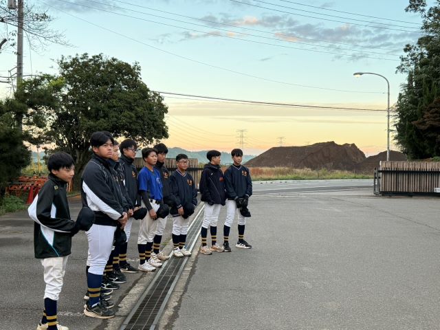 野球部 県大会出場