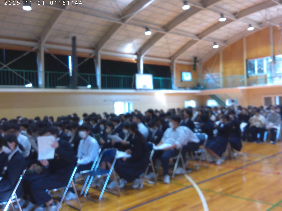 9年生進路説明会が行われました