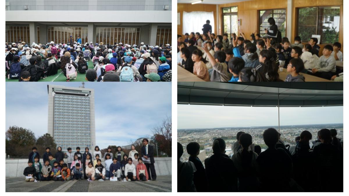4年生は笠間焼き体験と県庁見学を行いました