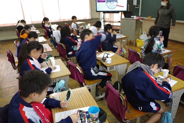 3年歯みがき教室
