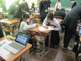 11月12日(水)学び推進訪問