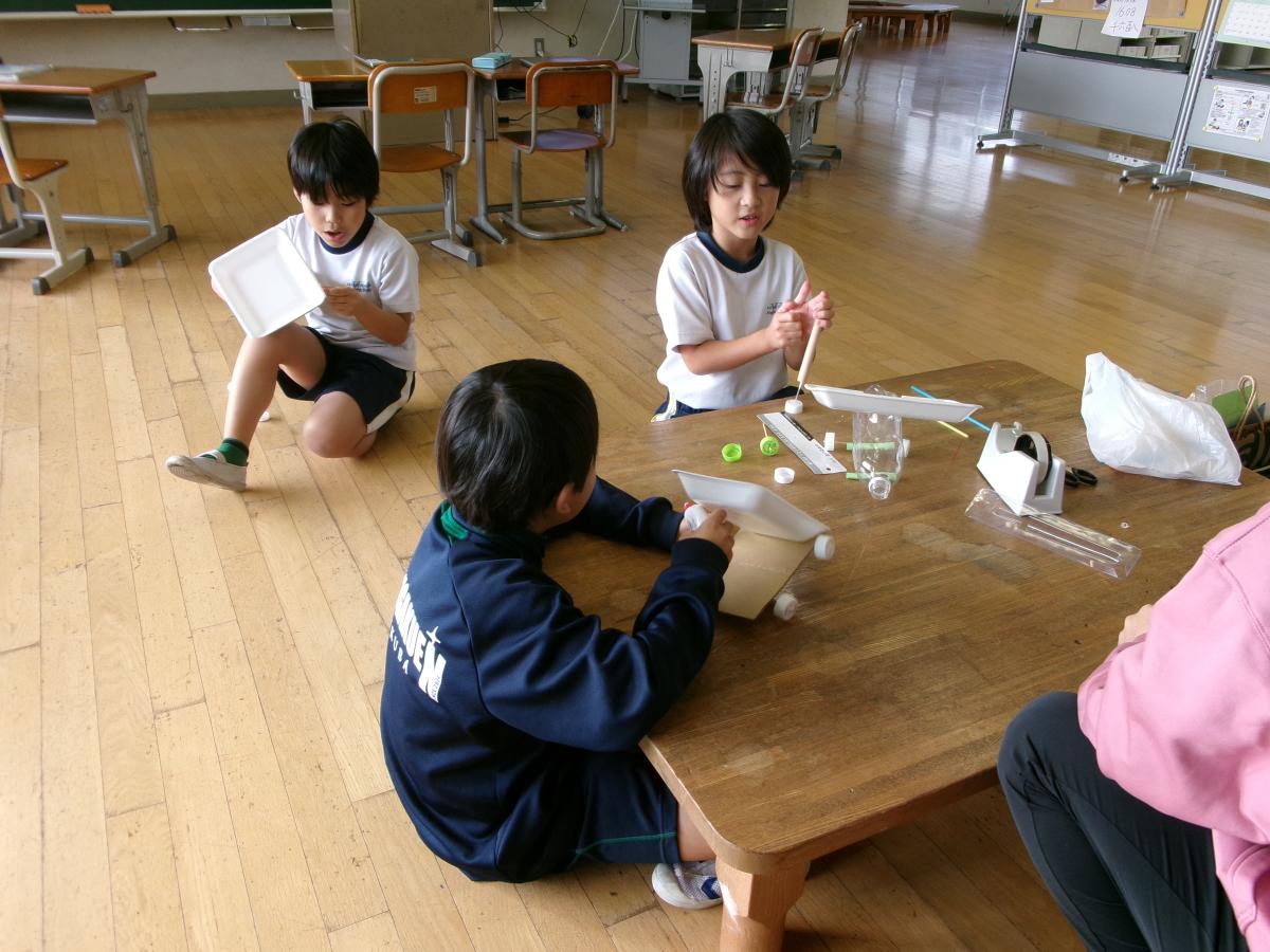 「うごく うごく わたしのおもちゃ」生活科(2年生)