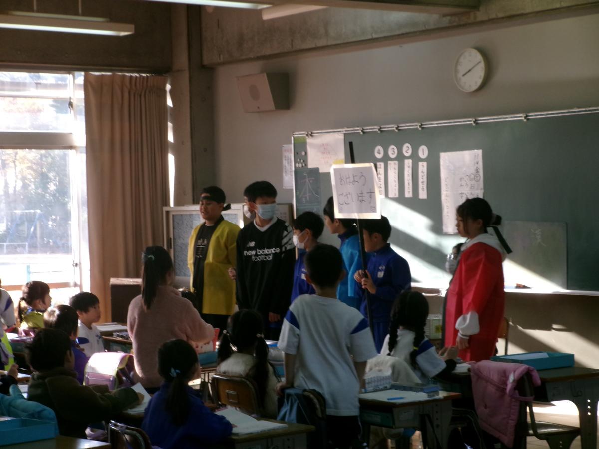 みんなが楽しい学校をつくるために【朝の挨拶を元気にしよう!】