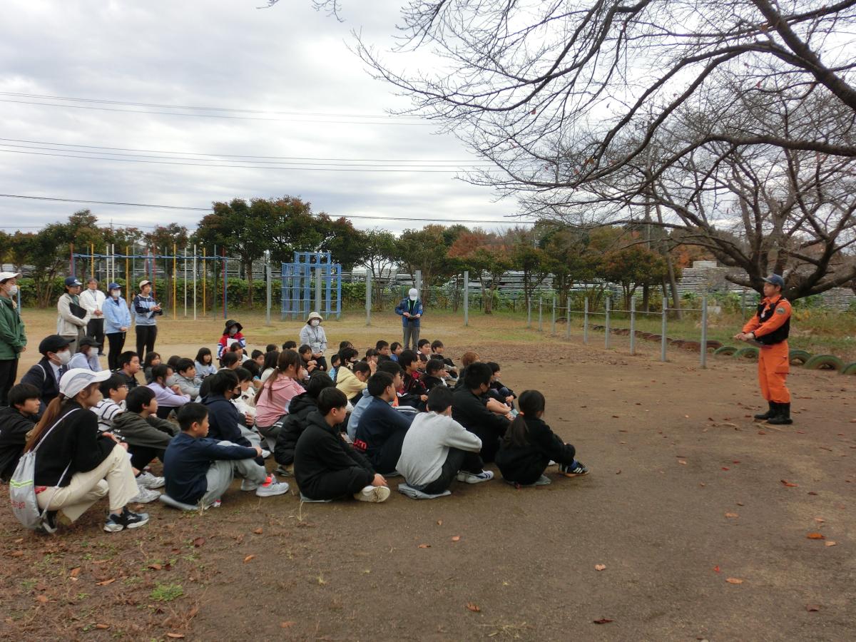 幼少合同避難訓練