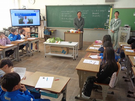 【11/19】食育授業