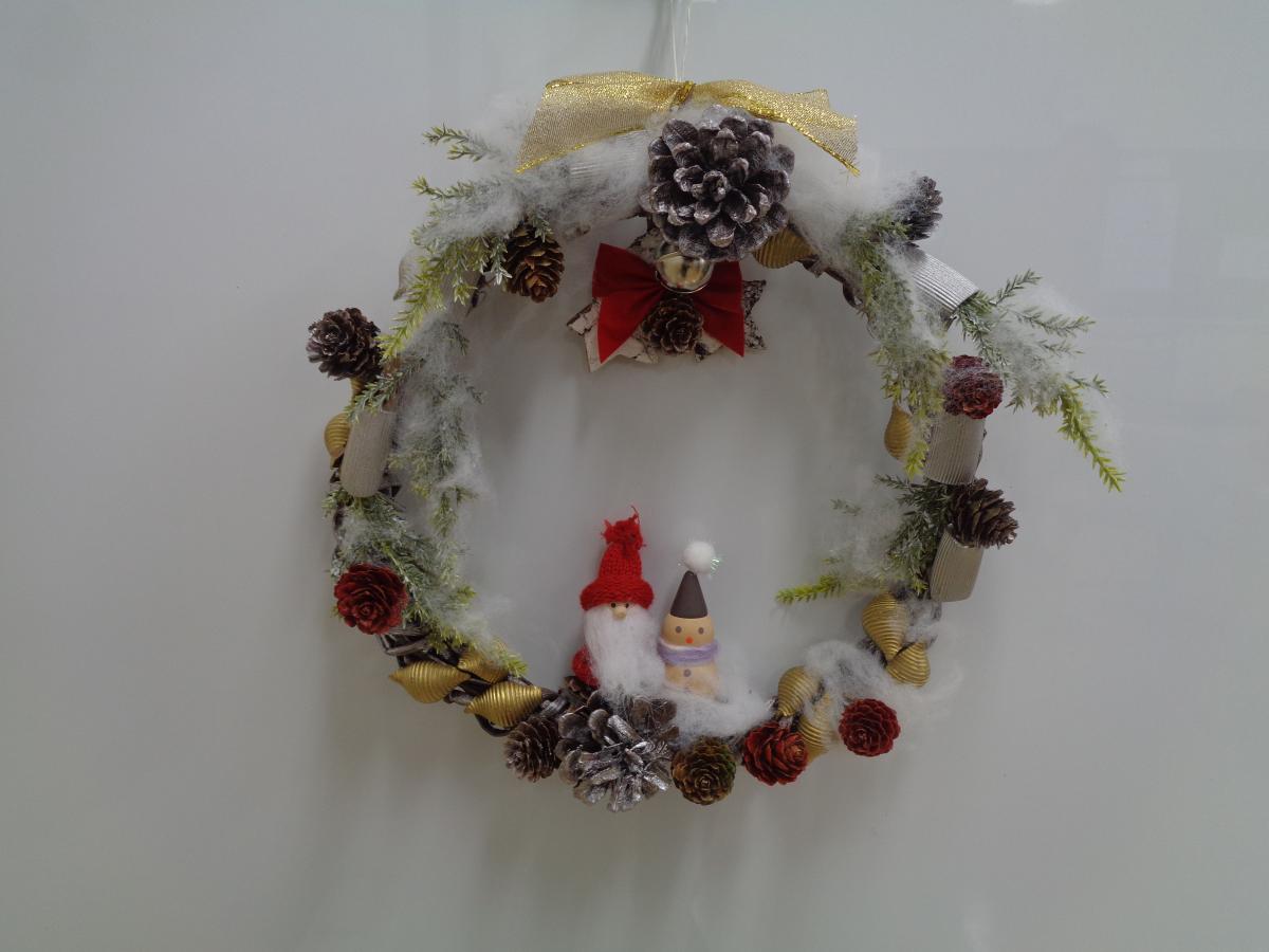 リース作りに向けて