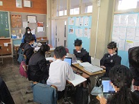 7年生 国語の授業 11月21日