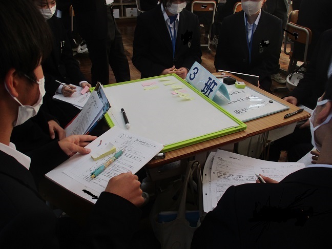 学び推進訪問が行われました。